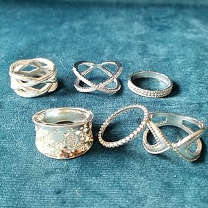 Boho rings